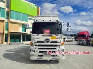 สิบล้อดั้มพ์พ่วงแม่ลูก HINO FM1A 344 แรง ปี 2566(7371,9338)