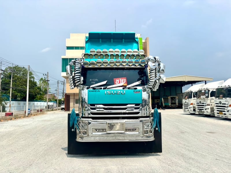 ISUZU FXZ 360 แรง ปี 2565 + หางดั้มพ์ อู่สหะกิจ ปี 2565(1245)(1246)