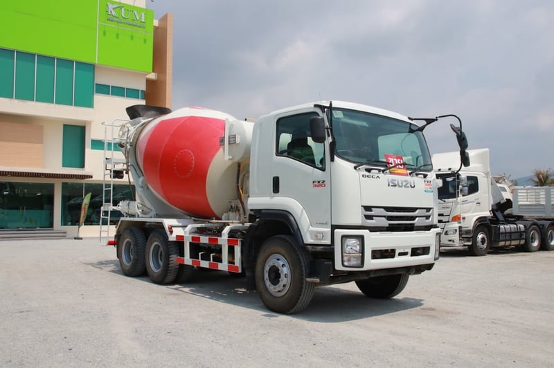 สิบล้อโม่ปูน ISUZU FXZ 320 แรงปี 66(0237) 