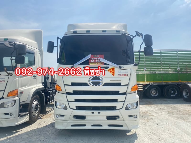 สิบล้อหัวลาก HINO VICTOR 500 FM1A 344แรง ปี 65 (7667) สิบล้อหัวลาก HINO VICTOR 500 FM1A 344แรง ปี 65 (7667)
