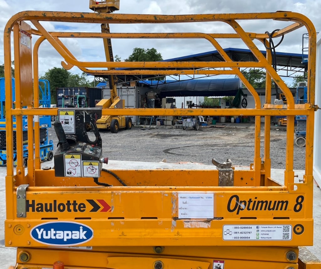 ขายด่วน!! รถกระเช้า X LIFT OPTIMUM8 มือ2 สภาพดี ระยะทำงาน 8 เมตร **เข้ามาดูรถจริงได้**