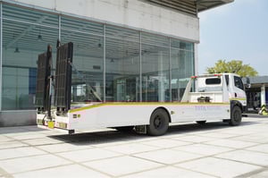 รถบรรทุก 6 ล้อ TATA Ultra T.14 RHD ต่อถาดสไลด์ (Demo)