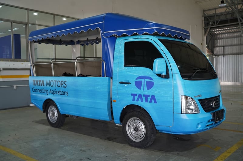 TATA Super Ace Mint รุ่นรถโดยสาร (Demo)