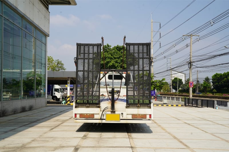 รถบรรทุก 6 ล้อ TATA Ultra T.14 RHD ต่อถาดสไลด์ (Demo)