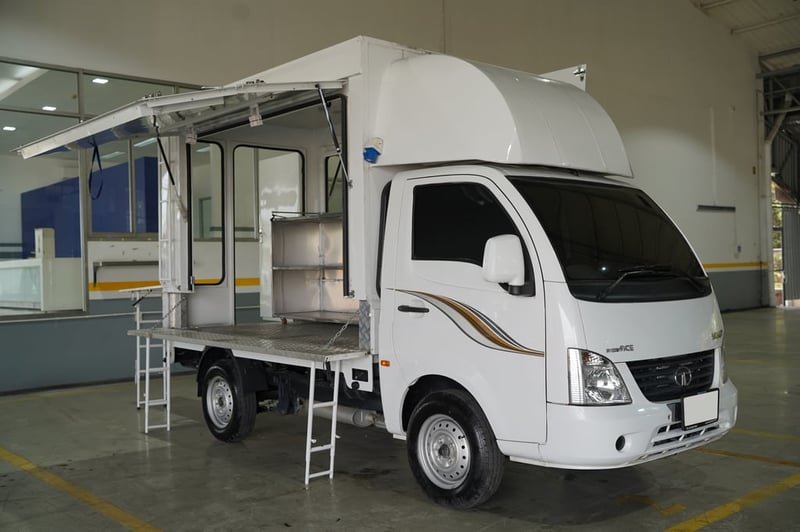 TATA Super Ace Mint รุ่นฟู้ดทรัค (Demo)
