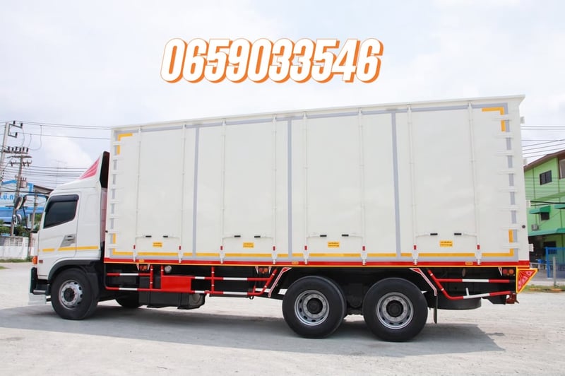 สิบล้อตู้สิบบาน HINO FL8J 260 แรง ปี 2565 (5493)