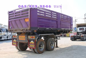 หางเซมิดั้มพ์ สองเพลา อู่เพชรรัตน์นำกิจเจริญ ปี 2566 (9819)