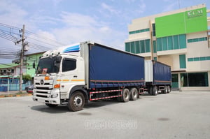 สิบล้อตู้ผ้าใบ HINO FL1A 344 แรง ปี 2567 (5506) สิบล้อตู้ผ้าใบ HINO FL1A 344 แรง ปี 2567 (5506)