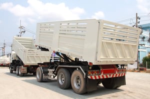 สิบล้อดั้มพ์พ่วง Hino FM1A  344 แรงม้า ปี 2560 (2539)