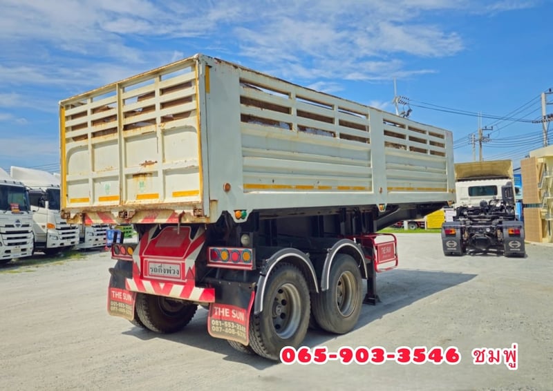 หางเซมิดั้มพ์ สองเพลา อู่เดอะซัน ปี 2566 (3395) หางเซมิดั้มพ์ สองเพลา อู่เดอะซัน ปี 2566 (3395)