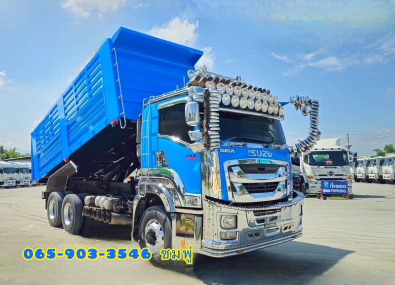 สิบล้อดั้มพ์ ISUZU FXZ 360 แรง ปี 2565 (1694) สิบล้อดั้มพ์ ISUZU FXZ 360 แรง ปี 2565 (1694)