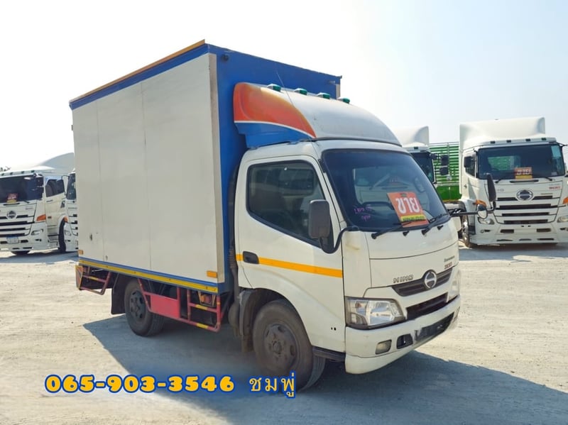 สี่ล้อตู้ HINO XZU 136 แรง ปี 2563(173) สี่ล้อตู้ HINO XZU 136 แรง ปี 2563(173)