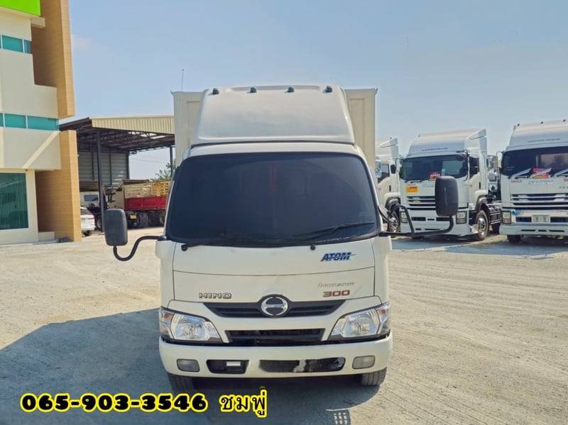 สี่ล้อตู้ HINO XZU 136 แรง ปี 2567(9713) สี่ล้อตู้ HINO XZU 136 แรง ปี 2567(9713)