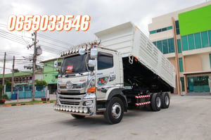 สิบล้อดั้มพ์ HINO FM1A 344 แรง ปี 2566 (5411)
