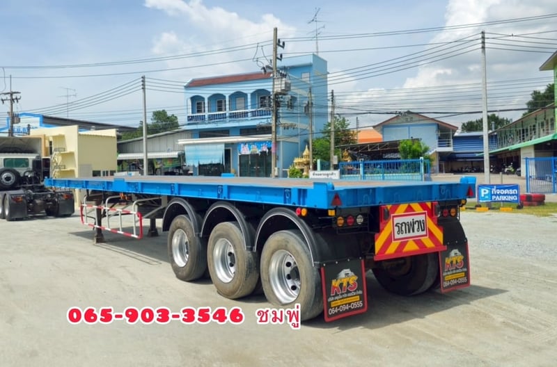 หางพื้นเรียบ สามเพลา อู่ WAFA ปี 2565(8655) หางพื้นเรียบ สามเพลา อู่ WAFA ปี 2565(8655)