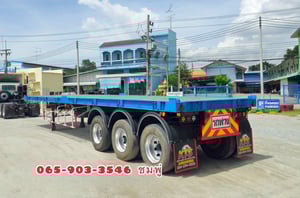 หางพื้นเรียบ สามเพลา อู่ WAFA ปี 2565(8655) หางพื้นเรียบ สามเพลา อู่ WAFA ปี 2565(8655)