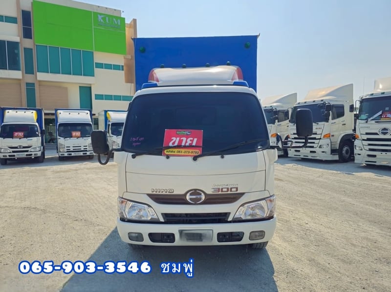 สี่ล้อตู้ HINO XZU 136 แรง ปี 2563 (637)
