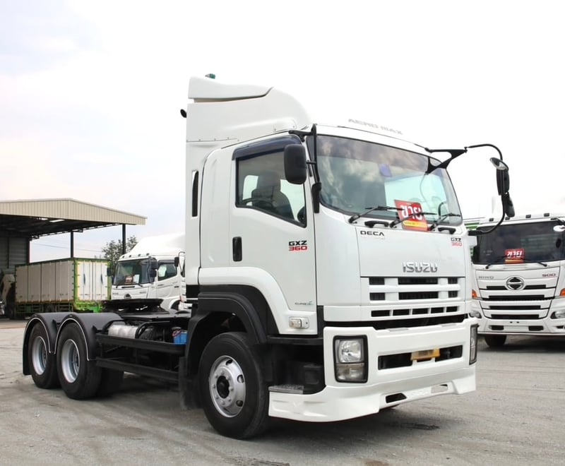 #Vายตัด Sาคาถูก‼️ ** เพียง 1,590,000 บาn ** สิบล้อหัวลาก ISUZU GXZ 360 แรงม้า ปี 60 (5347) #Vายตัด Sาคาถูก‼️ ** เพียง 1,590,000 บาn ** สิบล้อหัวลาก ISUZU GXZ 360 แรงม้า ปี 60 (5347)