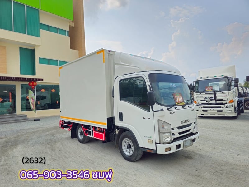 ‼️ลดกระหน่ำ ต่ำกว่าทุน‼️  สี่ล้อตู้ ISUZU  NLR104 แรง ปี 2563 (2632)