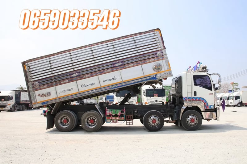 12ล้อดั้มพ์ ISUZU FYH 360 แรง ปี 2556 (2507) 12ล้อดั้มพ์ ISUZU FYH 360 แรง ปี 2556 (2507)