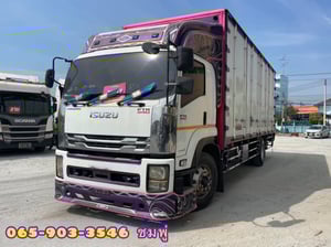 หกล้อตู้สิบบาน ISUZU FTR 240 แรง ปี 2554 (8574) หกล้อตู้สิบบาน ISUZU FTR 240 แรง ปี 2554 (8574)