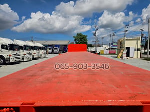 หางพื้นเรียบ สามเพลา อู่วาฟา ปี 2565 (9292)
