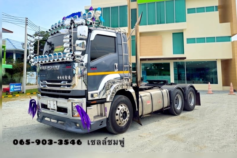 ‼️ลดกระหน่ำ ต่ำกว่าทุน‼️ สิบล้อหัวลาก ISUZU GXZ 360 แรง ปี 2566 (9050)