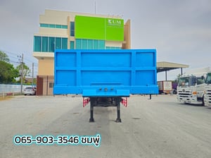 หางพื้นเรียบ สามเพลา อู่ ST ปี 2558(8932)