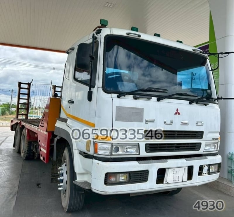 👉สิบล้อท้ายลาด Fuso Fv 380 แรงม้า ปี 58 (4930) 👉สิบล้อท้ายลาด Fuso Fv 380 แรงม้า ปี 58 (4930)
