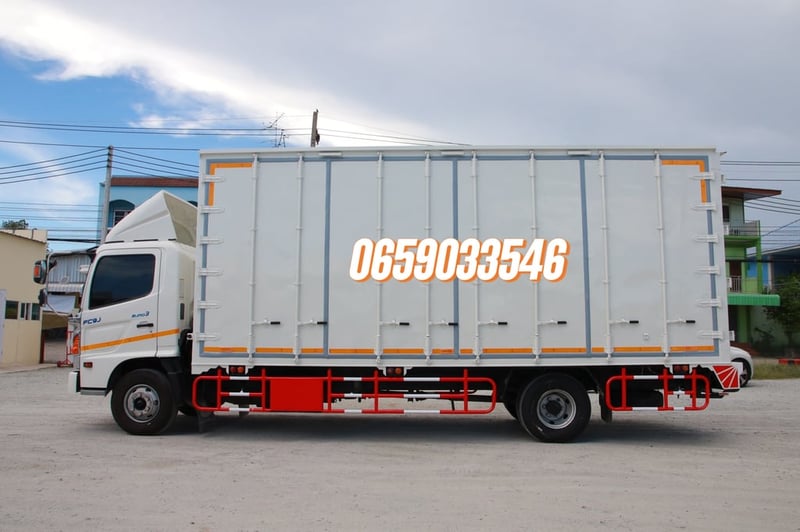 หกล้อตู้สิบบาน HINO FC9J 175 แรง ปี 2556 (8338) หกล้อตู้สิบบาน HINO FC9J 175 แรง ปี 2556 (8338)