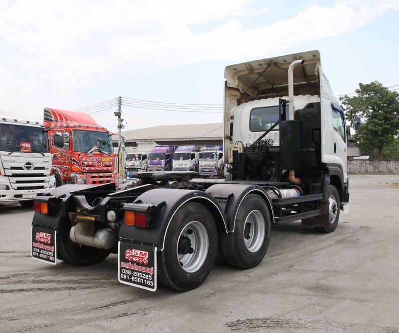 #Vายตัด Sาคาถูก‼️ ** เพียง 1,590,000 บาn ** สิบล้อหัวลาก ISUZU GXZ 360 แรงม้า ปี 60 (5347) #Vายตัด Sาคาถูก‼️ ** เพียง 1,590,000 บาn ** สิบล้อหัวลาก ISUZU GXZ 360 แรงม้า ปี 60 (5347)