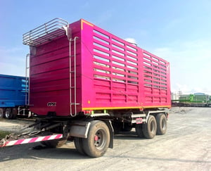 🩷สิบล้อดั้มพ์ บรรทุก 31 ตัน  สิบล้อดั้มพ์พ่วง ISUZU FXZ 360 แรงม้า ปี 65 (2591)