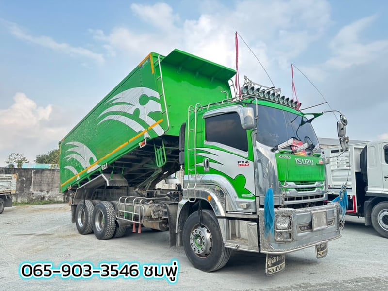 สิบล้อดั้มพ์ IZUSU FXZ 360 แรง ปี2565 (1245,1246) สิบล้อดั้มพ์ IZUSU FXZ 360 แรง ปี2565 (1245,1246)