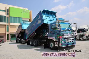 💥ลดกระหน่ำ ต่ำกว่าทุน💥 สิบล้อดั้มพ์ HINO FM2P 380 แรง ปี 2564 (2344,TD35) 💥ลดกระหน่ำ ต่ำกว่าทุน💥 สิบล้อดั้มพ์ HINO FM2P 380 แรง ปี 2564 (2344,TD35)