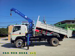 หกล้อดั้มพ์ติดเครน ISUZU FTR 240 แรงม้า 2566 (3266) หกล้อดั้มพ์ติดเครน ISUZU FTR 240 แรงม้า 2566 (3266)