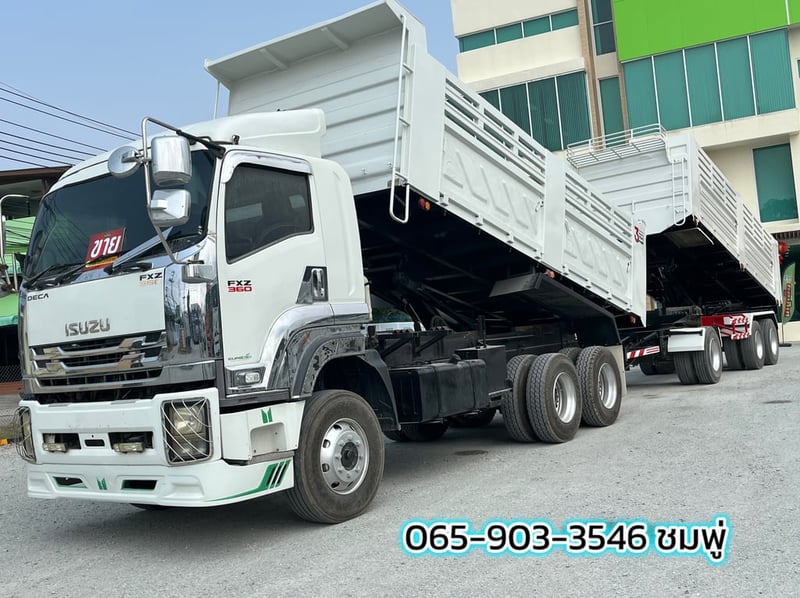 สิบล้อดั้มพ์ ISUZU FXZ 360 ปี 2556 (2374,1976)