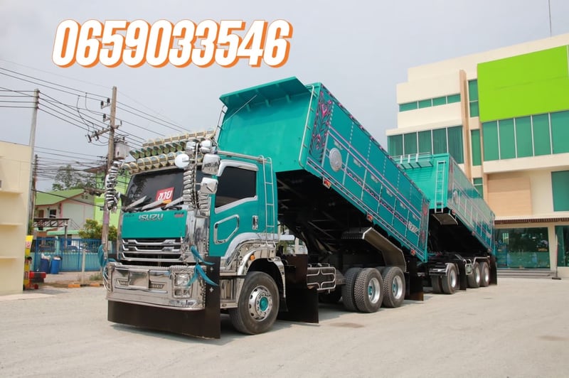 สิบล้อดั้มพ์ ISUZU  FXZ 360 แรง ปี 2565 (1245)