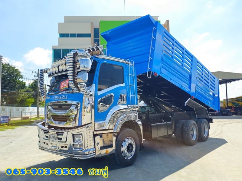 สิบล้อดั้มพ์ ISUZU FXZ 360 แรง ปี 2565 (1694) สิบล้อดั้มพ์ ISUZU FXZ 360 แรง ปี 2565 (1694)