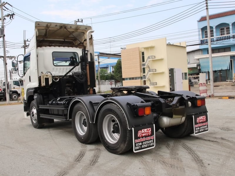 #Vายตัด Sาคาถูก‼️ ** เพียง 1,590,000 บาn ** สิบล้อหัวลาก ISUZU GXZ 360 แรงม้า ปี 60 (5347) #Vายตัด Sาคาถูก‼️ ** เพียง 1,590,000 บาn ** สิบล้อหัวลาก ISUZU GXZ 360 แรงม้า ปี 60 (5347)