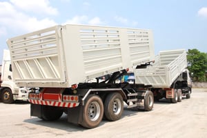 สิบล้อดั้มพ์พ่วง Hino FM1A  344 แรงม้า ปี 2560 (2539)