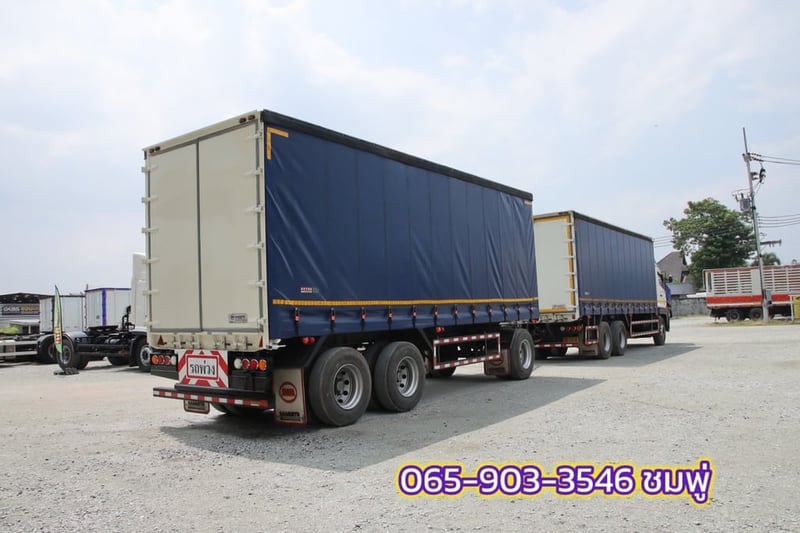 สิบล้อตู้ผ้าใบ HINO FL1A 344 แรง ปี 2567 (5506,5507)
