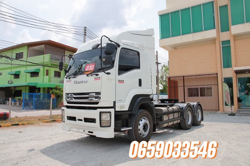 สิบล้อหัวลาก ISUZU GXZ 360 แรง ปี 2564 (2133) สิบล้อหัวลาก ISUZU GXZ 360 แรง ปี 2564 (2133)