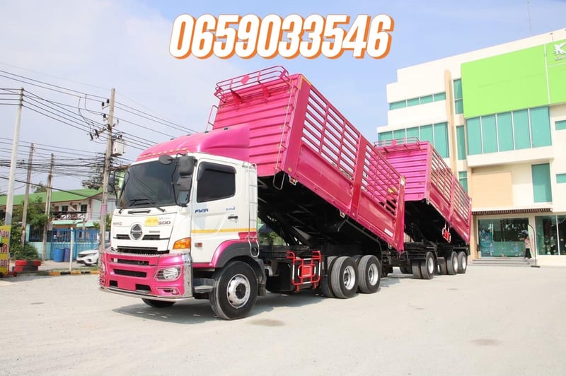 สิบล้อดั้มพ์  HINOFM1A 344 แรง ปี 2565 (0932)