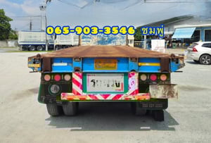 หางพ่วงพื้นเรียบ สามเพลา อู่ ซุ่นชัย ปี 2559 (2767)