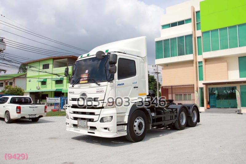 สิบล้อหัวลาก HINO FM1A 344 แรง ปี 2561 (9429)
