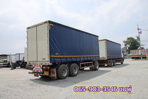 สิบล้อตู้ผ้าใบ HINO FL1A 344 แรง ปี 2567 (5506,5507)