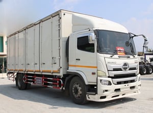 🔥มีคันเดียว ลดให้แล้ว  ไม่ต้องคิดเยอะ 😆  หกล้อสิบบาน HINO FG8J  240 แรงม้า ปี 2561 (4378)