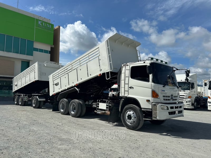 10ล้อดั้มพ์ HINO FM1A 344 ปี 2556(3163)