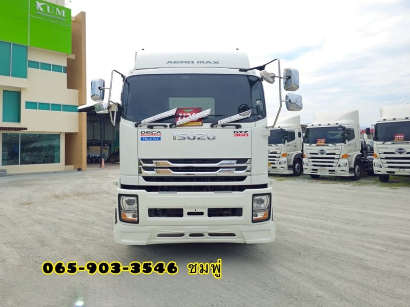 สิบล้อหัวลาก ISUZU GXZ 360 แรง ปี 2566 (9050) สิบล้อหัวลาก ISUZU GXZ 360 แรง ปี 2566 (9050)