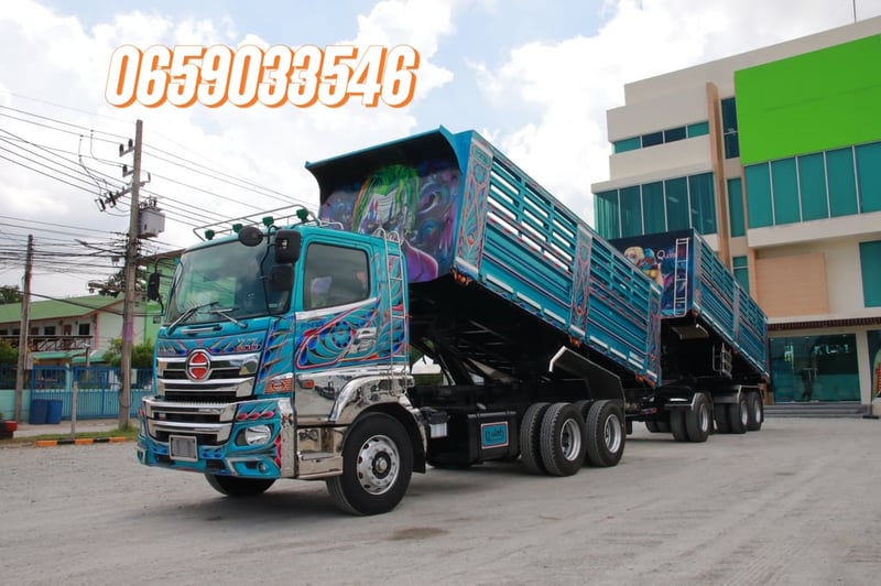 สิบล้อดั้มพ์ HINO FM1A 344 แรง ปี 2567 (5491)